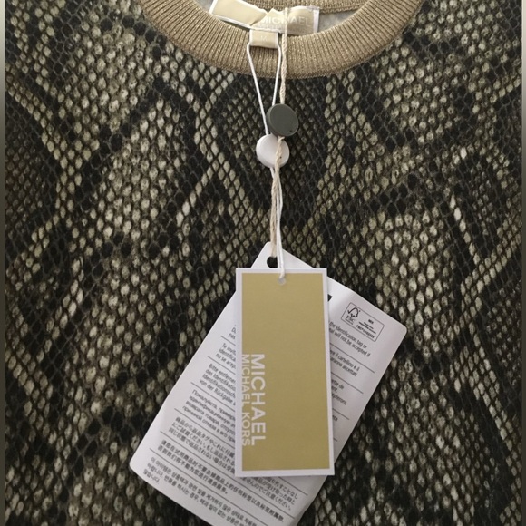 MICHEAL KORS Python Print dress, Size M (international) - Picture 8 of 11